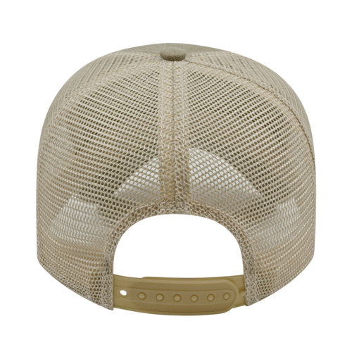 Vintage Washed Pigment-Dyed Cap with Mesh Back